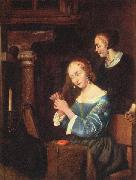 Adriaan de Lelie Dame bei der Toilette oil painting artist